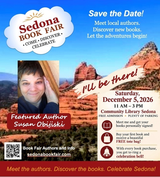 Author Event, Sedona Public Library, December 5, 2026